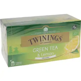 Motatos Twinings grøn the med citron tilbud