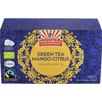 Kung markatta grøn te mango & citrus