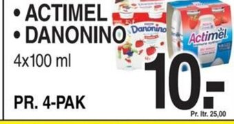 ABC Lavpris Actimel, Danonino tilbud