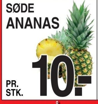 ABC Lavpris Søde Ananas tilbud