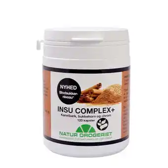 Helsemin Natur-drogeriet, insu complex+, 120 kap tilbud