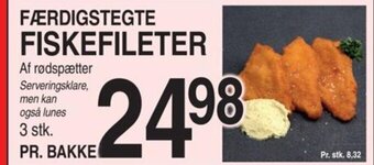 ABC Lavpris Færdigstegte Fiskefileter tilbud