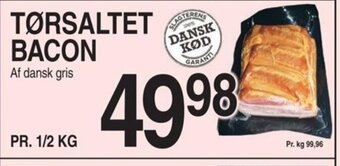 ABC Lavpris Tørsaltet Bacon tilbud