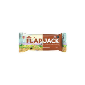 Flapjack m. chokolade, 80 g