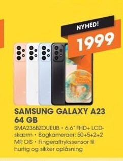Expert Samsung galaxy a23 64 gb tilbud