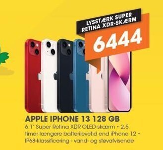 Expert Apple iphone 13 128 gb tilbud