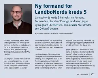 Ny formand for landbonords kreds 5