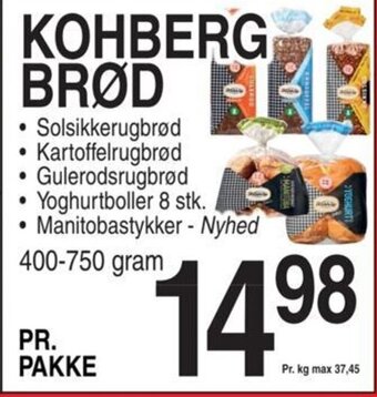 ABC Lavpris Kohberg Brød tilbud