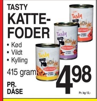 ABC Lavpris Tasty Kattefoder tilbud