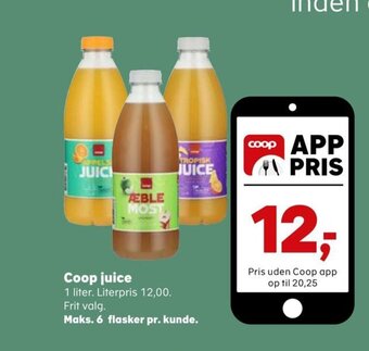 Kvickly Coop Juice tilbud