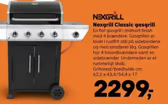 Kvickly Nextgrill Classic Gasgrill tilbud