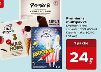 Kvickly Premier Is Multipakke tilbud