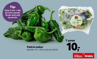 Kvickly Padron Peber tilbud