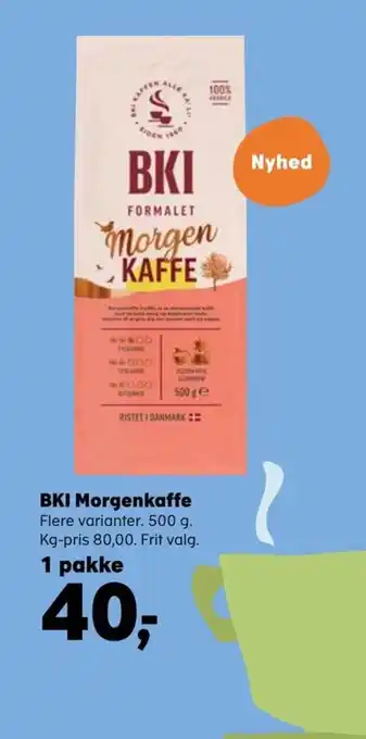 BKI Morgenkaffe