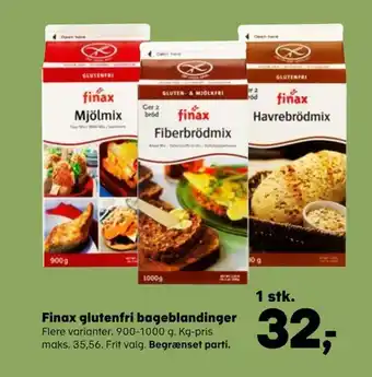 Finax Glutenfri Bageblandinger