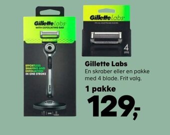 Kvickly Gillette Labs tilbud