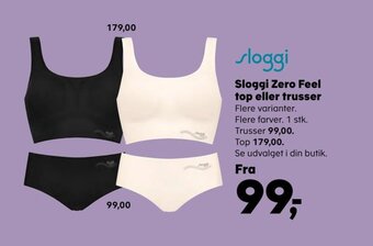Kvickly Sloggi Zero Feel Top eller Trusser tilbud
