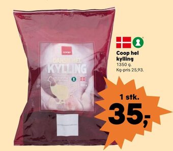 SuperBrugsen Coop Hel Kylling tilbud