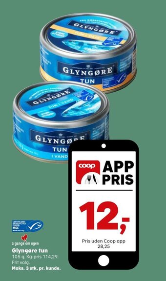 SuperBrugsen Glyngøre Tun tilbud