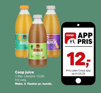 SuperBrugsen Coop Juice tilbud