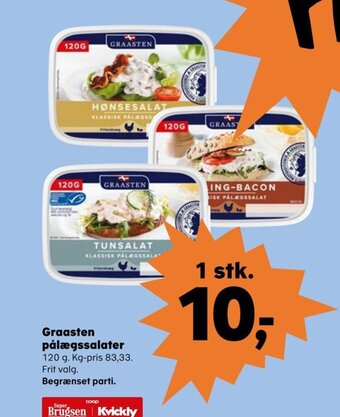 SuperBrugsen Graasten Pålægssalater tilbud