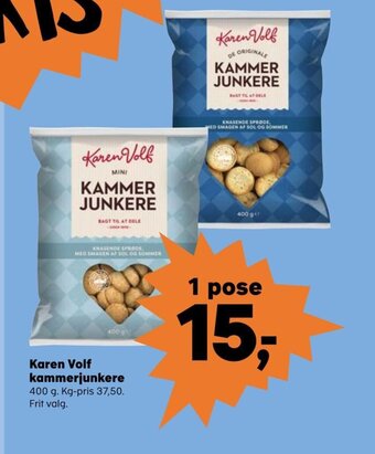 SuperBrugsen Karen Volf Kammerjunkere tilbud