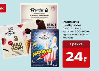 SuperBrugsen Premier Is Multipakke tilbud