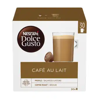 Nescafe dolce gusto cafe au lait -kapsler 30 stk