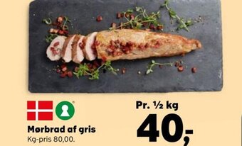SuperBrugsen Mørbrad Af Gris tilbud
