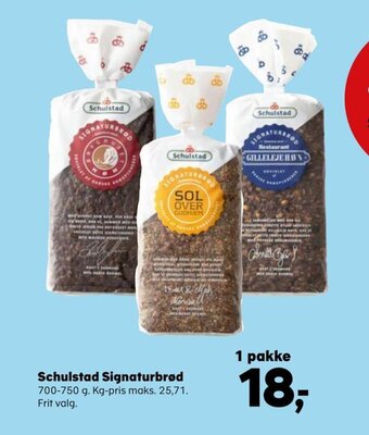 SuperBrugsen Schulstad Signaturbrød tilbud