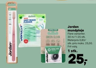 SuperBrugsen Jordan Mundpleje tilbud