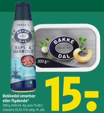 Coop 365 Bakkedal smørbar tilbud