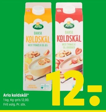 Coop 365 Arla koldskål tykmælk & æg tilbud