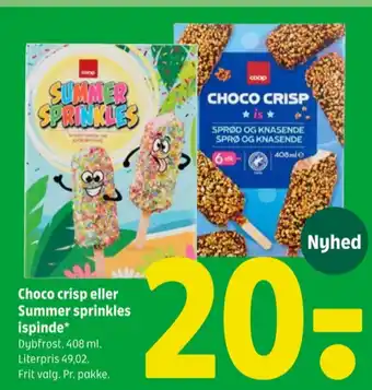 Coop 365 Summer sprinkles ispinde tilbud