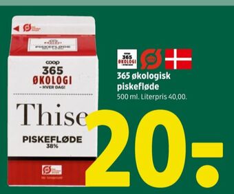 Coop 365 Thise piskefløde tilbud