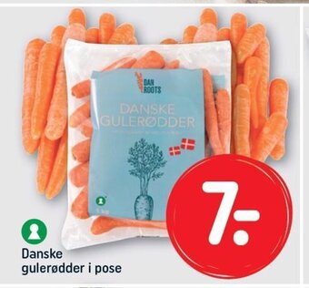 REMA 1000 Danske Gulerødder i Pose tilbud