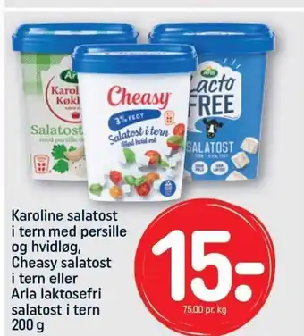 REMA 1000 Karoline Salatost i Tern Med Persille og Hvidløg tilbud