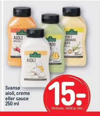 REMA 1000 Svansø Aioli tilbud