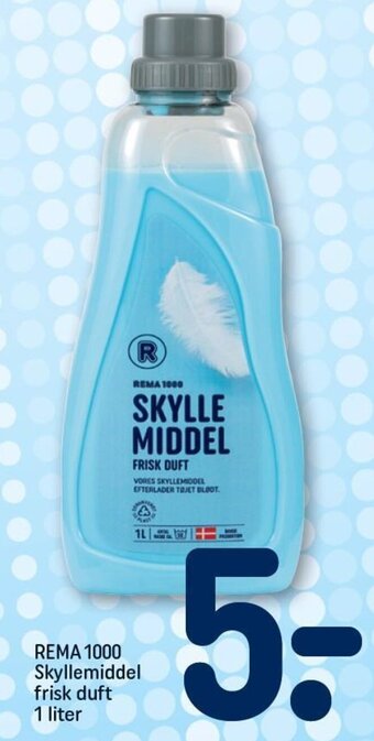 REMA 1000 REMA 1000 Skyllemiddel Frisk Duft 1 Liter tilbud