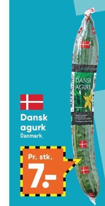 Bilka Dansk Agurk tilbud