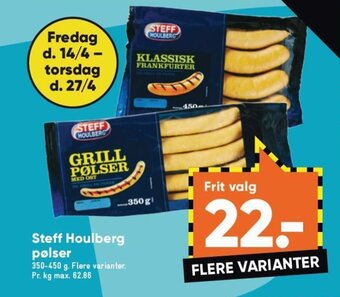 Bilka Steff Houlberg Pølser tilbud