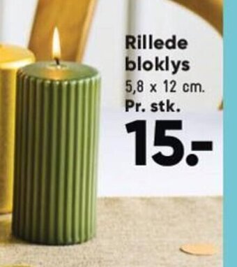 Bilka Rillede Bloklys tilbud