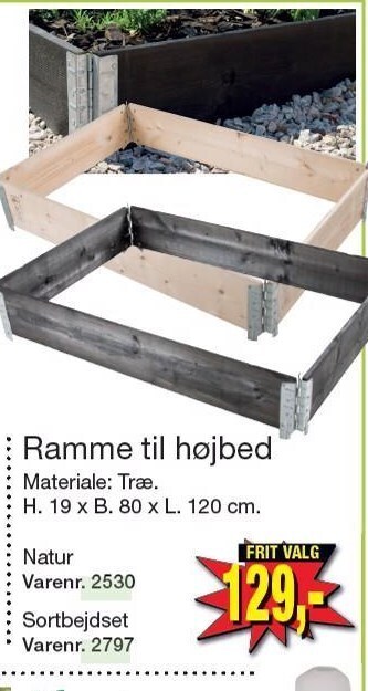 Harald Nyborg Ramme til højbed tilbud