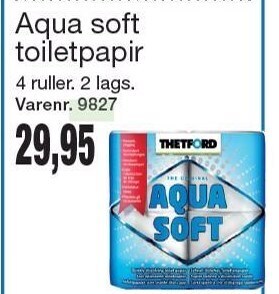 Harald Nyborg Aqua soft toiletpapir tilbud