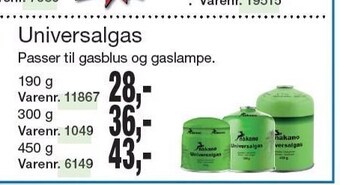 Harald Nyborg Universalgas tilbud