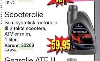 Scooterolie