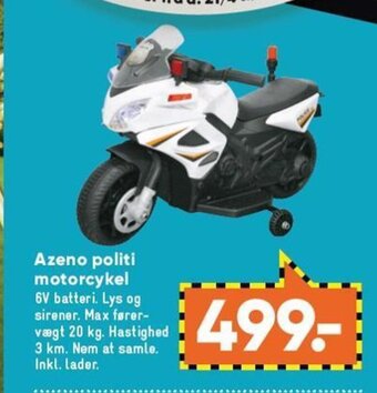 Azeno Politi Motorcykel