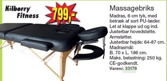 Harald Nyborg Kilberry fitness massagebriks tilbud