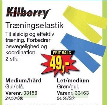 Kilberry træningselastik
