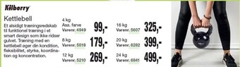 Harald Nyborg Kilberry kettlebell tilbud